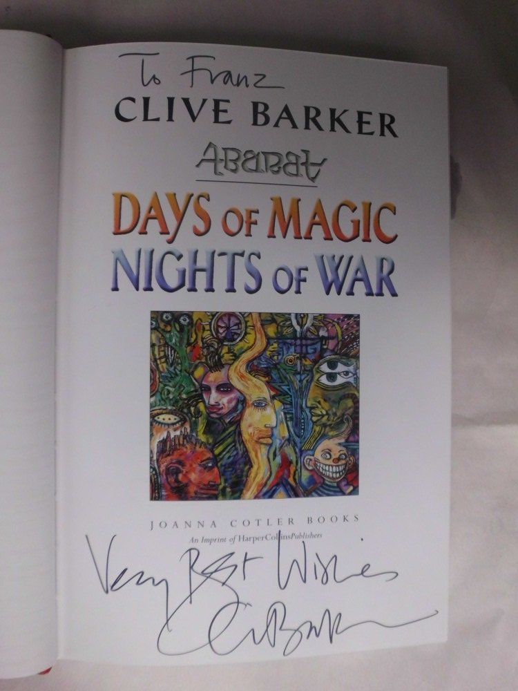 Days Of Magic, Nights Of War (Abarat),Used
