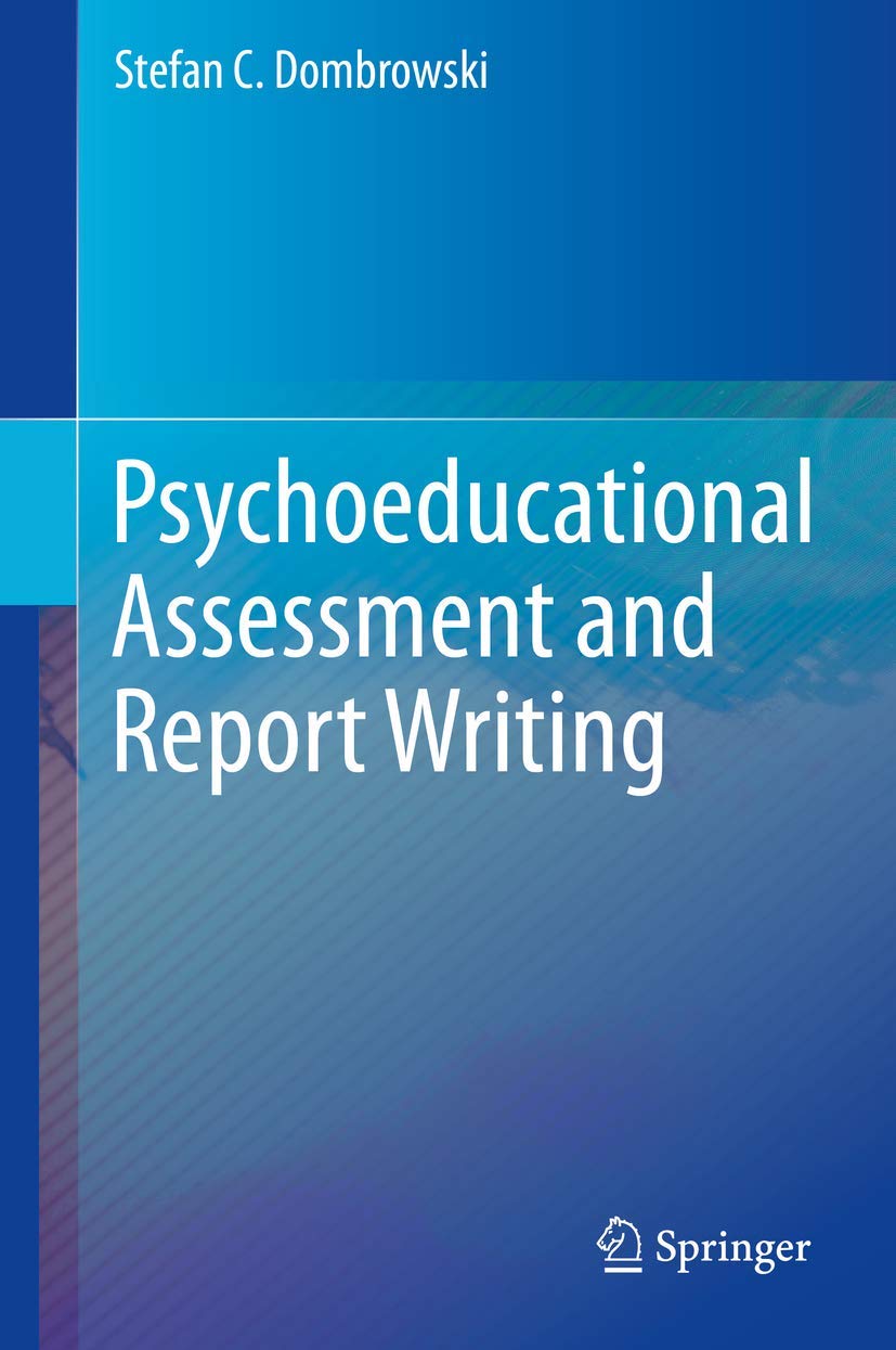 Psychoeducational Assessment and Report Writing,Used