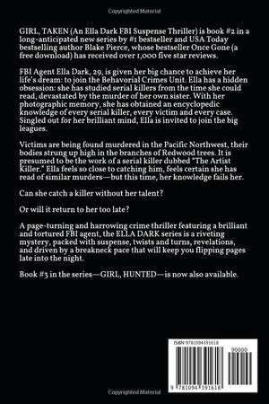 Girl, Taken (An Ella Dark FBI Suspense ThrillerBook 2),Used