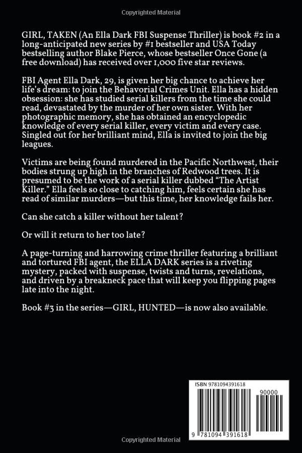 Girl, Taken (An Ella Dark FBI Suspense ThrillerBook 2),Used
