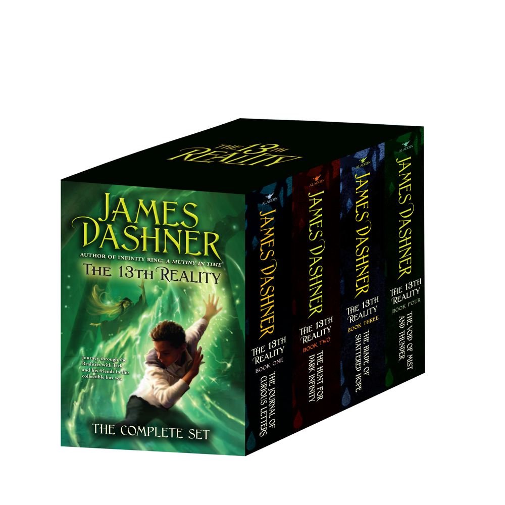 The 13th Reality The Complete Set (Boxed Set): The Journal of Curious Letters; The Hunt for Dark Infinity; The Blade of Shattere,Used