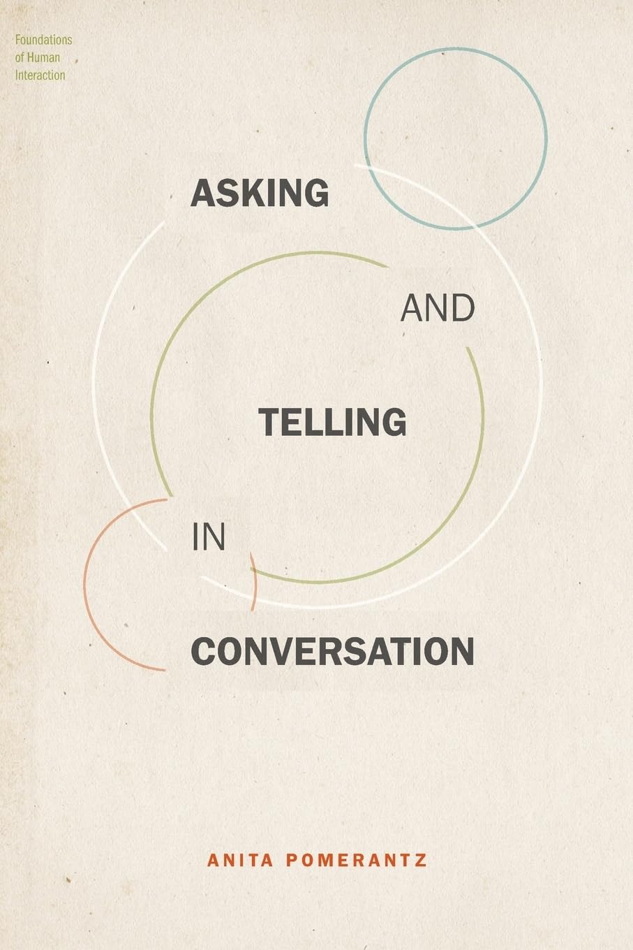 Asking and Telling in Conversation (Foundations of Human Interaction),Used