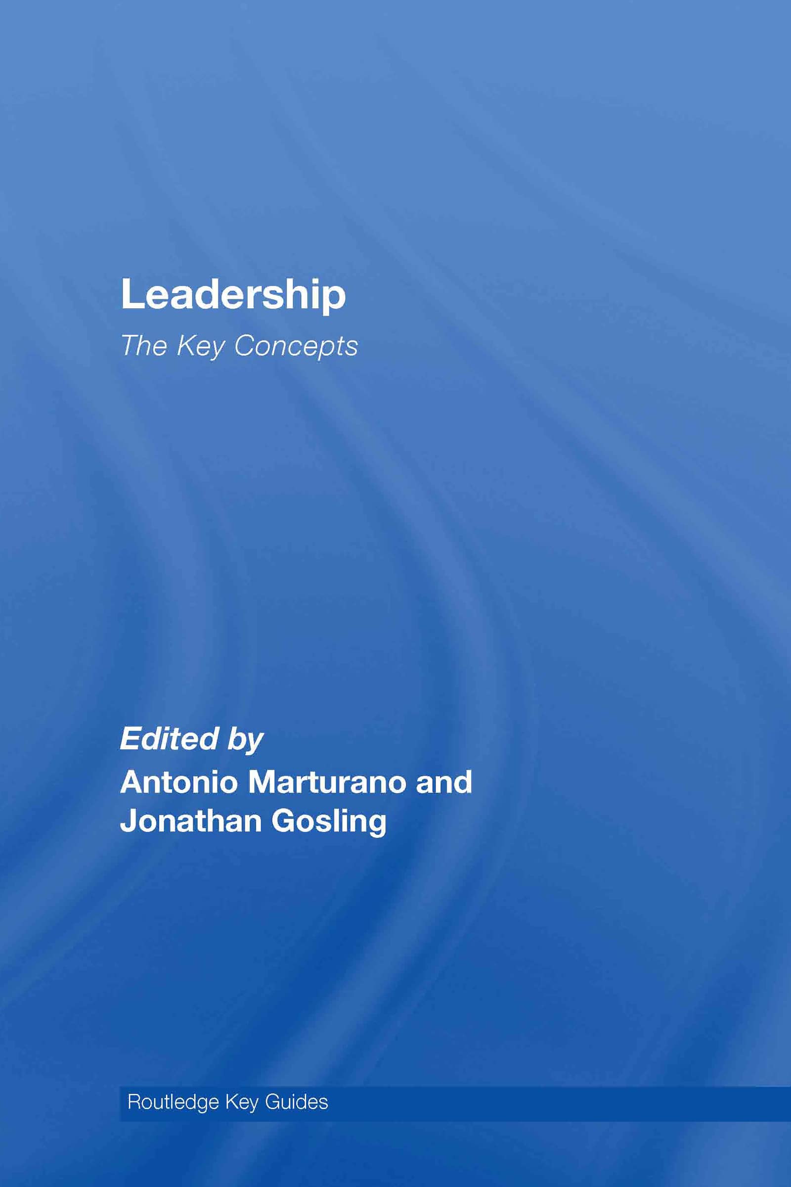 Leadership: The Key Concepts (Routledge Key Guides),Used