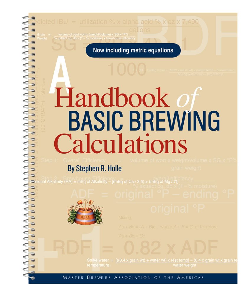 A Handbook of Basic Brewing Calculations,Used