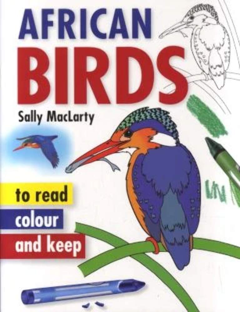 African Birds (Read, colour and keep),Used