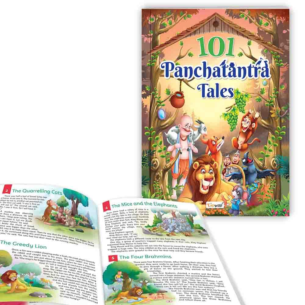 KidS Educational Storybook :- 101 Panchatantra Tales Book - Classic Learning Storybook For Kids For Ages 3-12 Years (Paperback), Kids Storybook For Early Readers