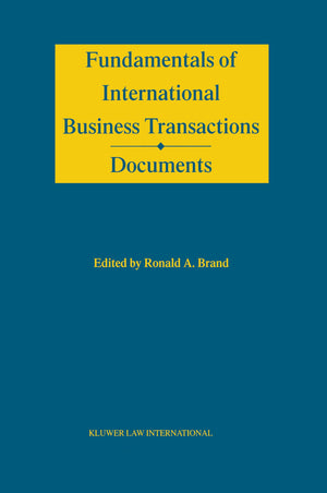 Fundamentals of International Business Transactions, Documents,Used