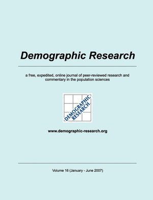 Demographic Research, Volume 16 (German Edition),Used