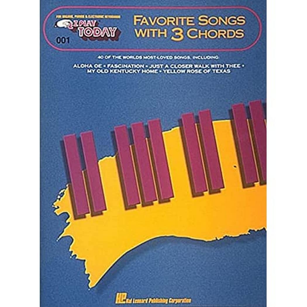 Favorite Songs with 3 Chords,Used