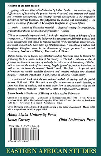 A History Of Modern Ethiopia, 18551991: Updated And Revised Edition (Eastern African Studies)-new,New