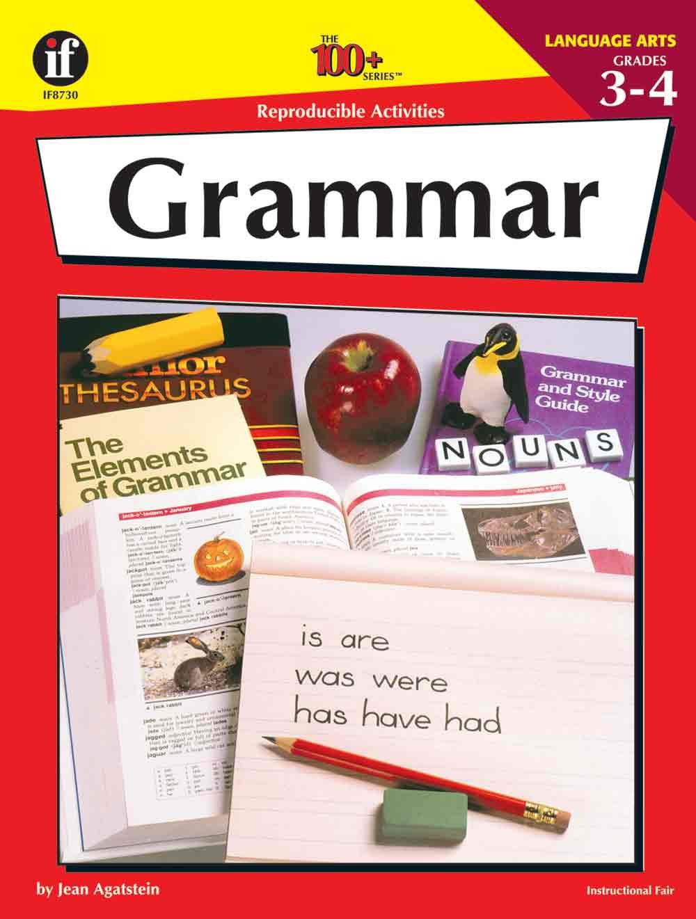 Grammar, Grades 3  4 (The 100+ Series),Used