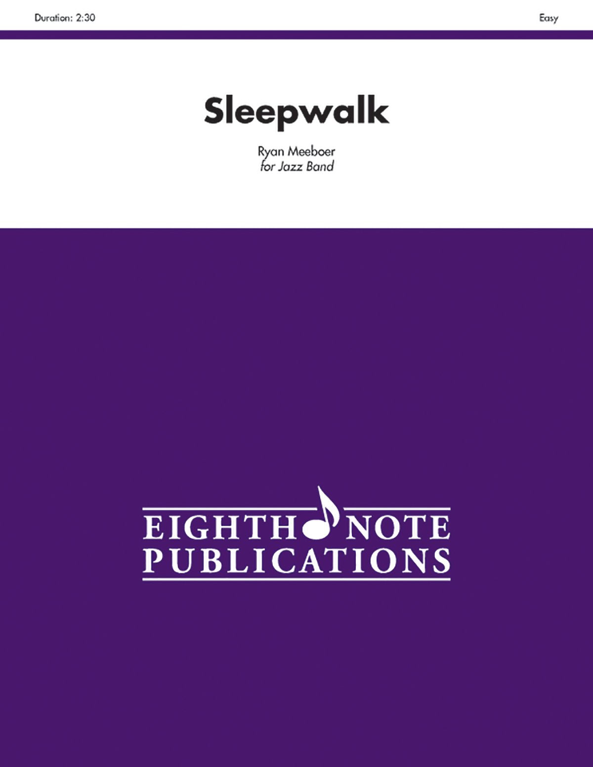 Sleepwalk: Conductor Score & Parts (Eighth Note Publications),Used