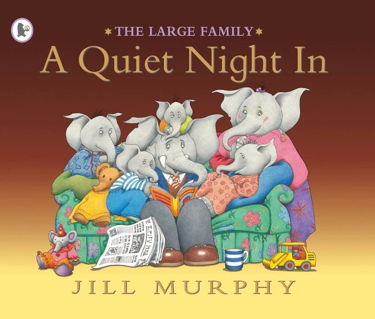 The Large Family 5 Children books Set Collection (A Quiet Night In, A Piece of Cake, All In One Piece, Mr Large In Charge, Five ,Used