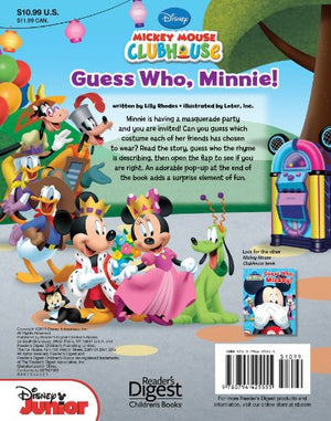 Disney Mickey Mouse Clubhouse: Guess Who, Minnie! (1),Used