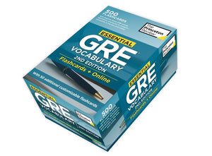 The Princeton Review Essential GRE Vocabulary: 500 Essential Vocabulary Words to Help Boost Your GRE Score (Graduate School Test,Used