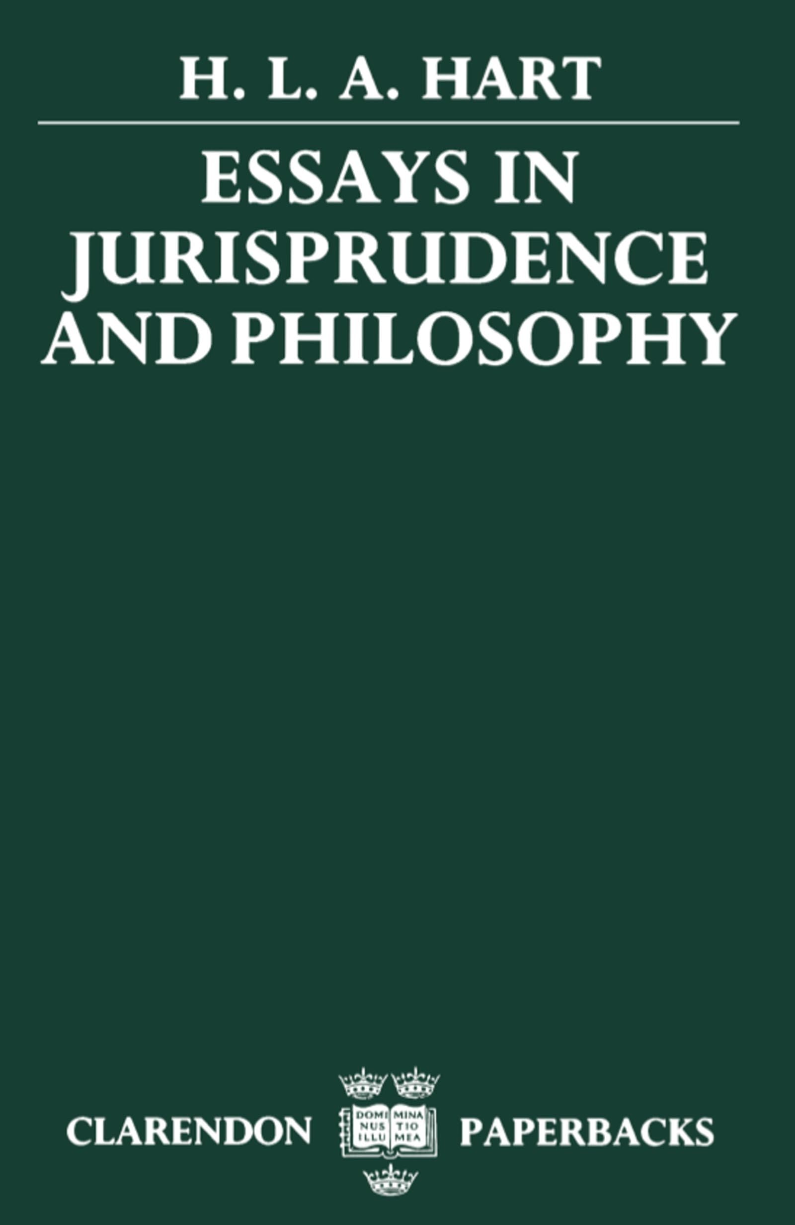 Essays in Jurisprudence and Philosophy,Used