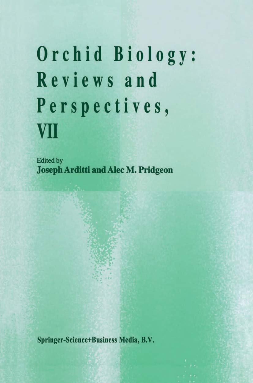 Orchid Biology: Reviews and Perspectives, VII,Used