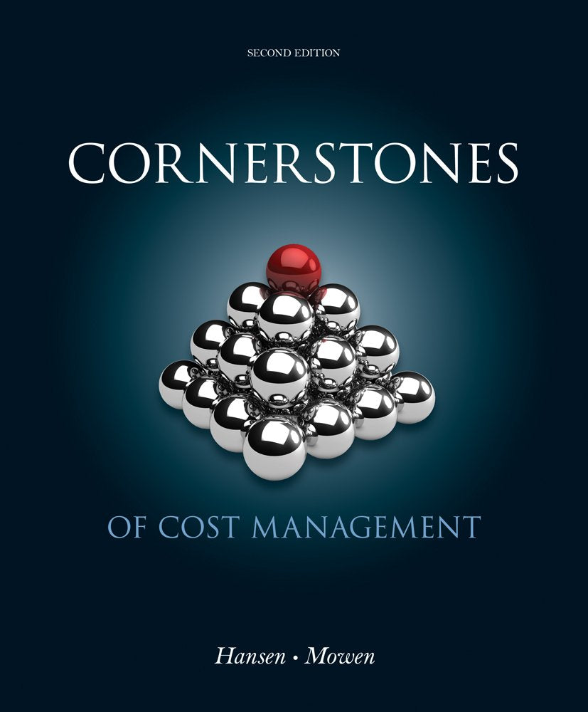 Cornerstones of Cost Management,New