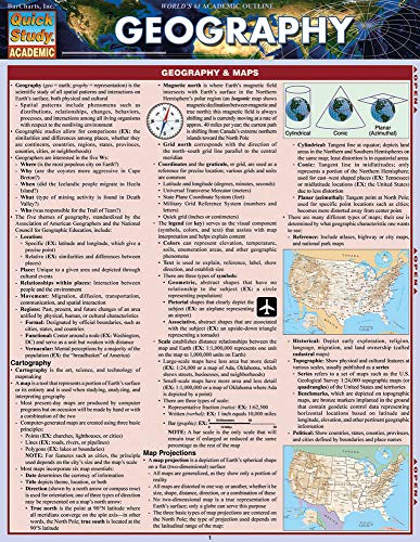 Geography (Quick Study Academic),Used