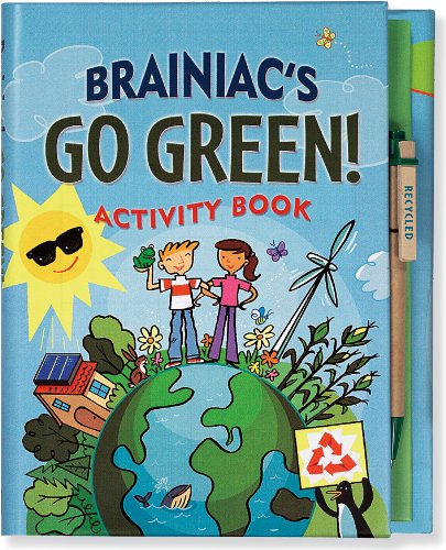 Braniac's Go Green Activity Book: For EarthSavers of All Ages (Activity Book),Used