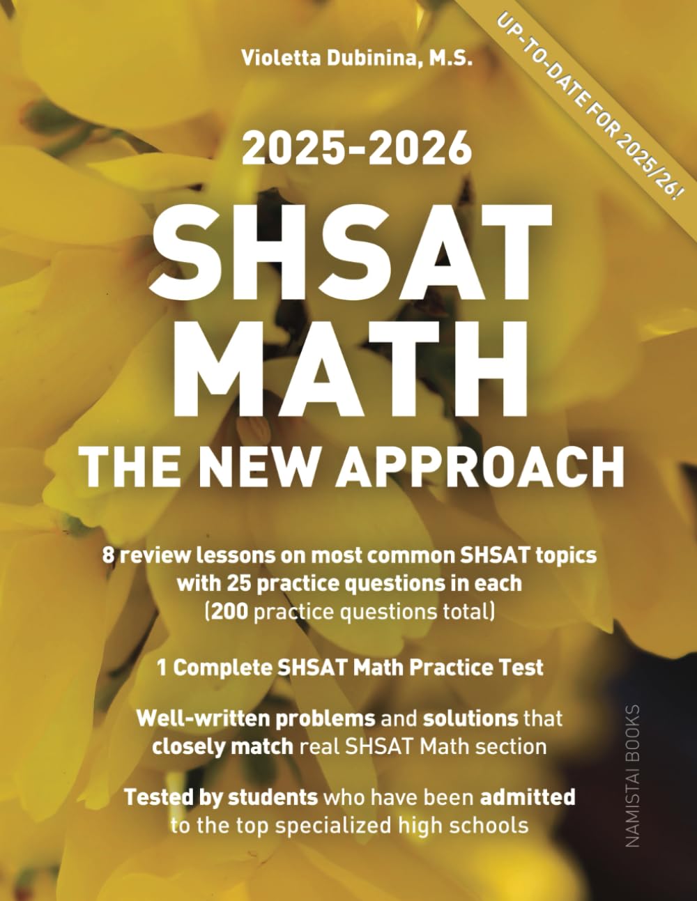 SHSAT Math: The New Approach (Practice Math Tests for SHSAT),Used