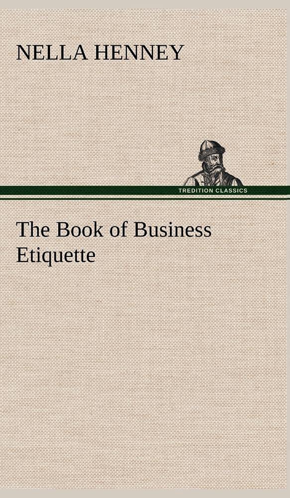 The Book of Business Etiquette,Used