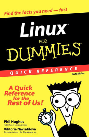 Linux For Dummies Quick Ref 3e,Used