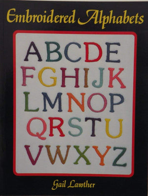 Embroidered Alphabets,Used