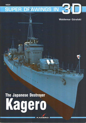 The Japanese Destroyer Kagero (Super Drawings in 3D),Used