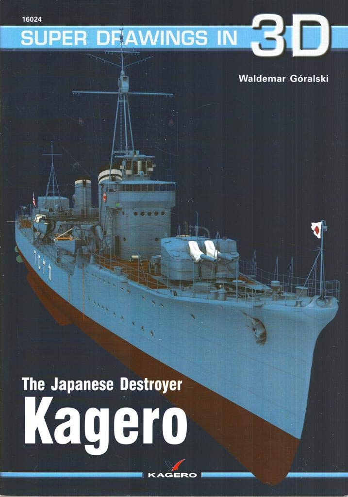 The Japanese Destroyer Kagero (Super Drawings in 3D),Used