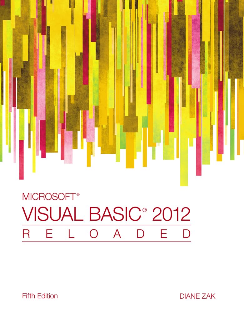 Microsoft Visual Basic 2012: RELOADED,Used