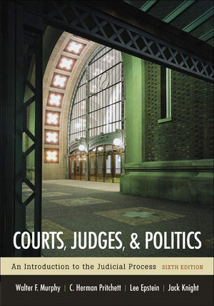 Courts, Judges, And Politics,Used