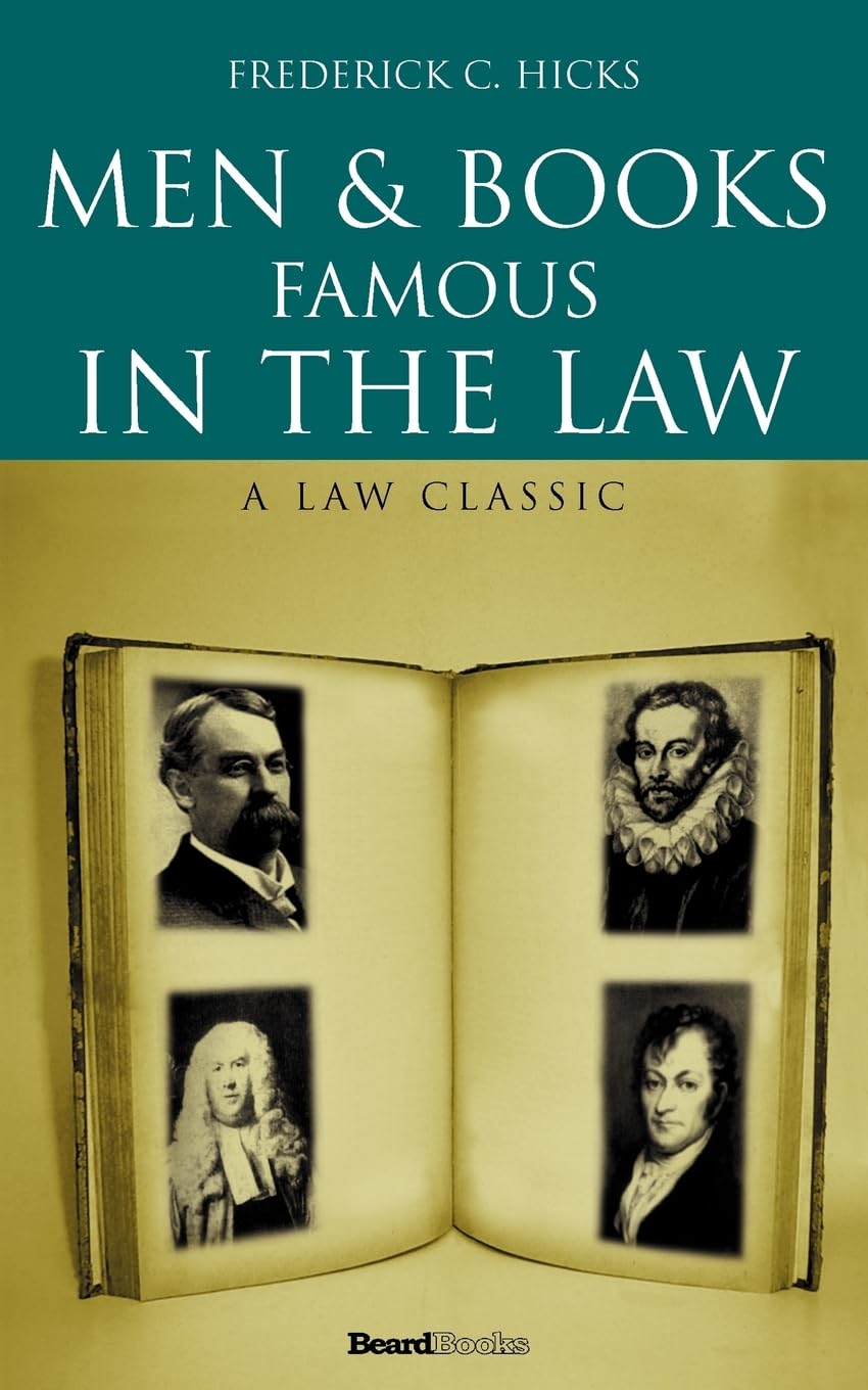 Men and Books Famous in the Law,Used