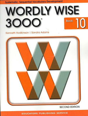 Wordly Wise 3000: Systematic, Sequential Vocabulary Development, Grade 10 Student Book, 2nd Edition,New
