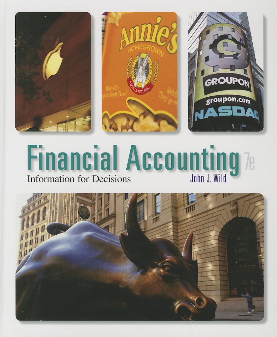 Financial Accounting: Information for Decisions, 7th Edition,Used