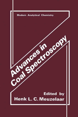 Advances in Coal Spectroscopy (Modern Analytical Chemistry),Used
