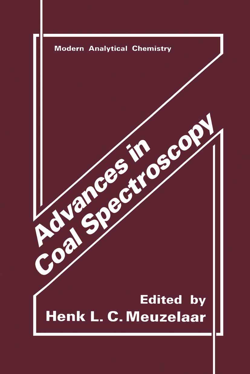 Advances in Coal Spectroscopy (Modern Analytical Chemistry),Used