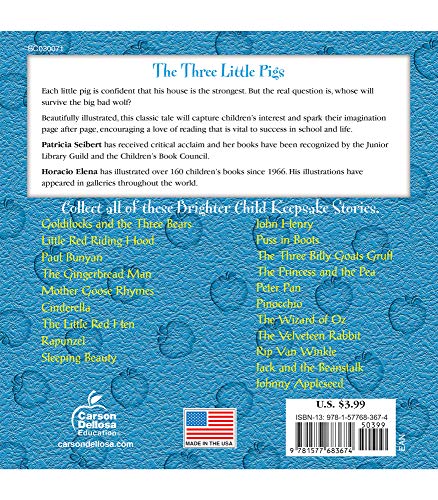 The Three Little Pigs (Keepsake Stories),Used