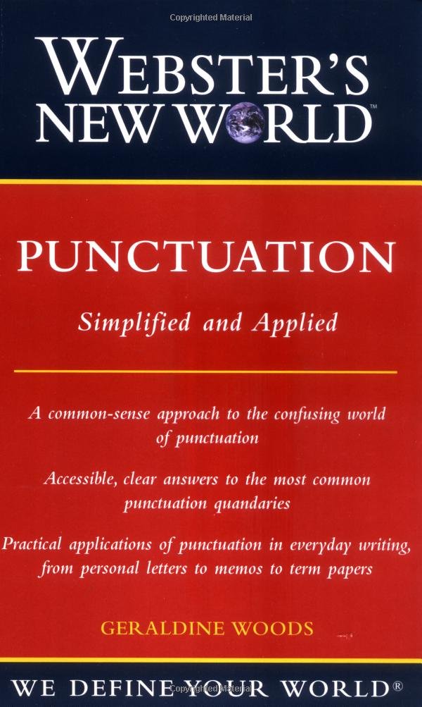 Webster's New World Punctuation: Simplifed and Applied,Used