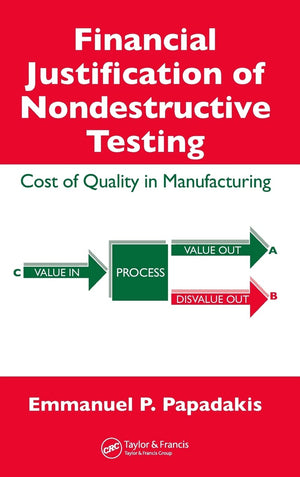 Financial Justification Of Nondestructive Testing: Cost Of Quality In Manufacturing,Used