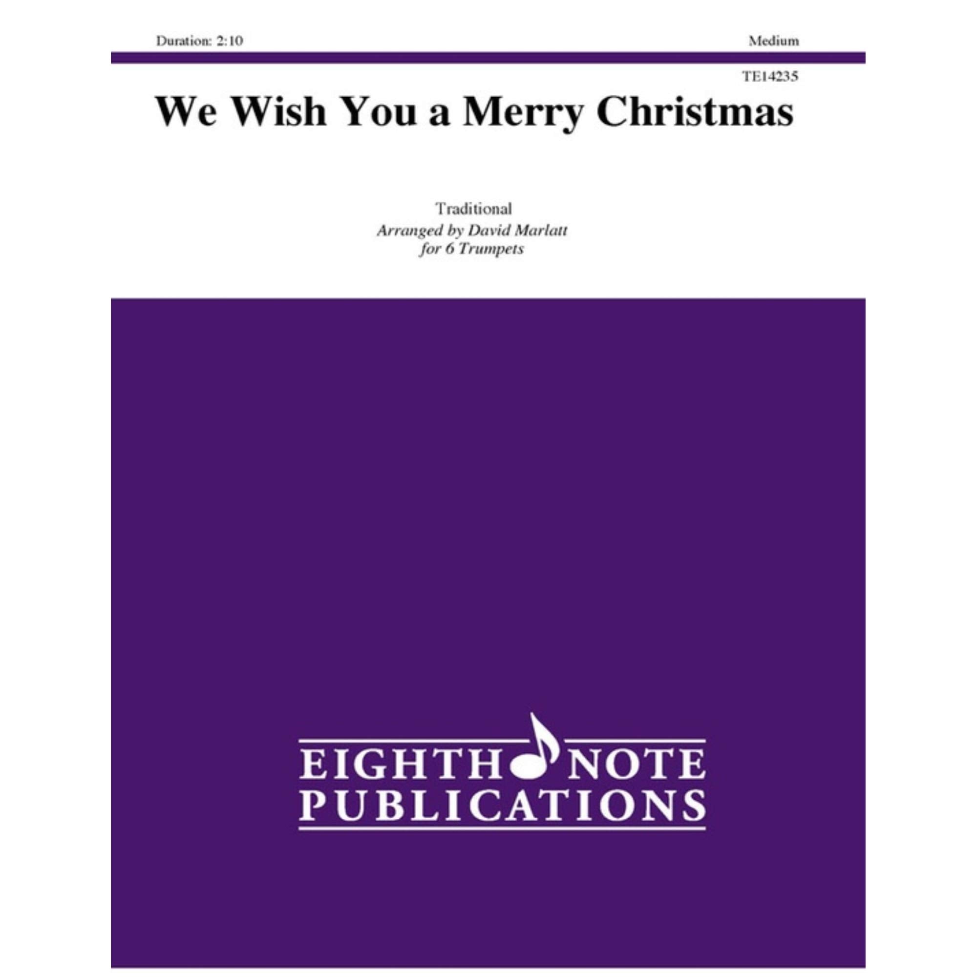 We Wish You a Merry Christmas: Score & Parts (Eighth Note Publications),Used
