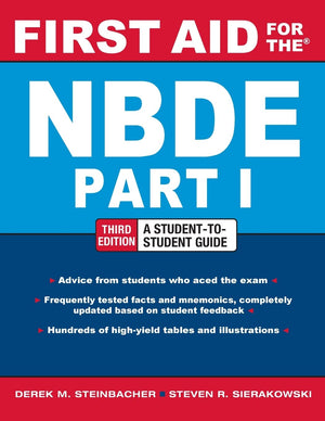 First Aid For The Nbde Part 1, Third Edition (First Aid Series),Used