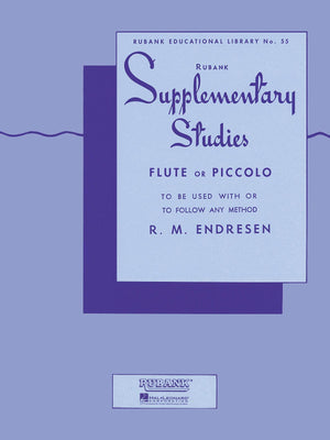 Supplementary Studies: Flute (Rubank Educational Library),Used