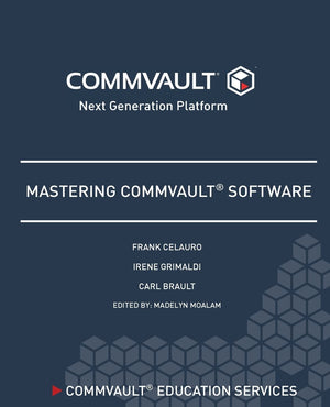 Mastering Commvault Software,Used