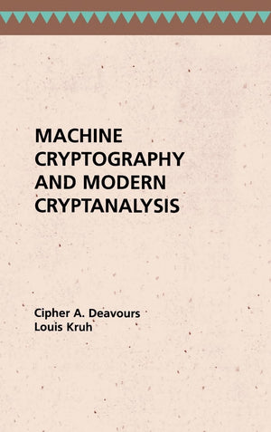 Machine Cryptography and Modern Cryptanalysis (Artech House Telecom Library),Used