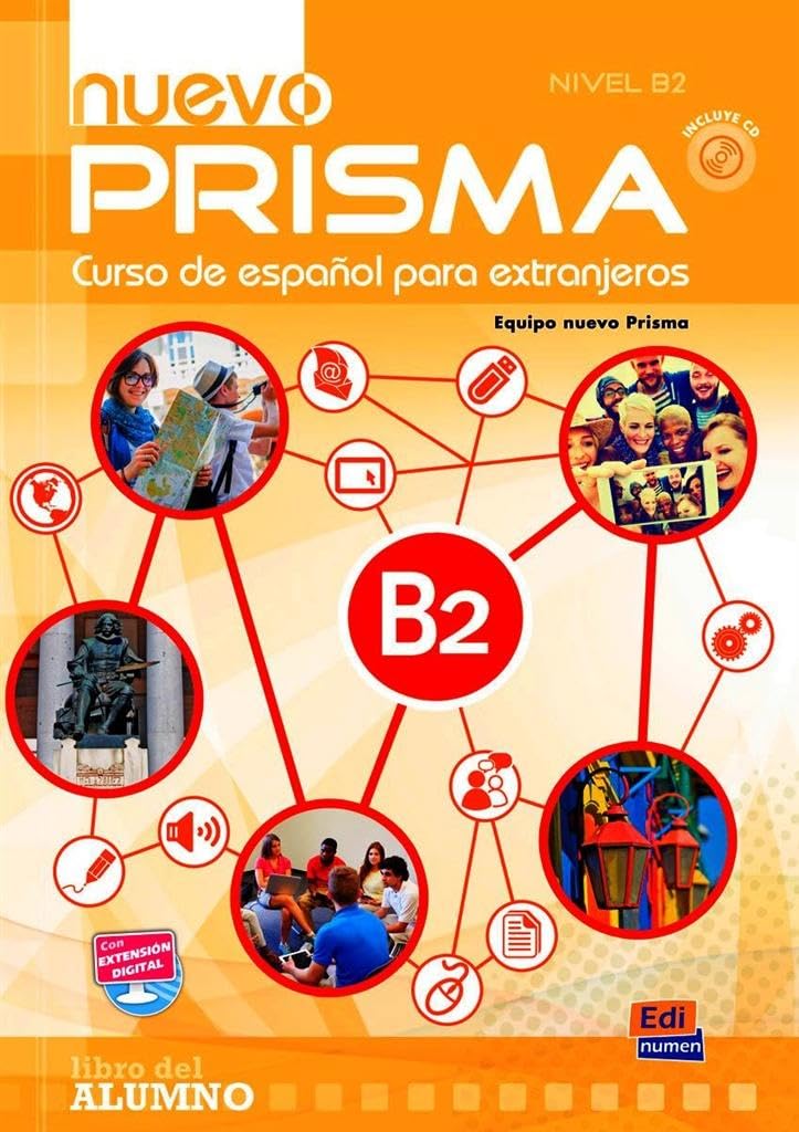 Nuevo Prisma B2 Students Book with Audio CD,Used