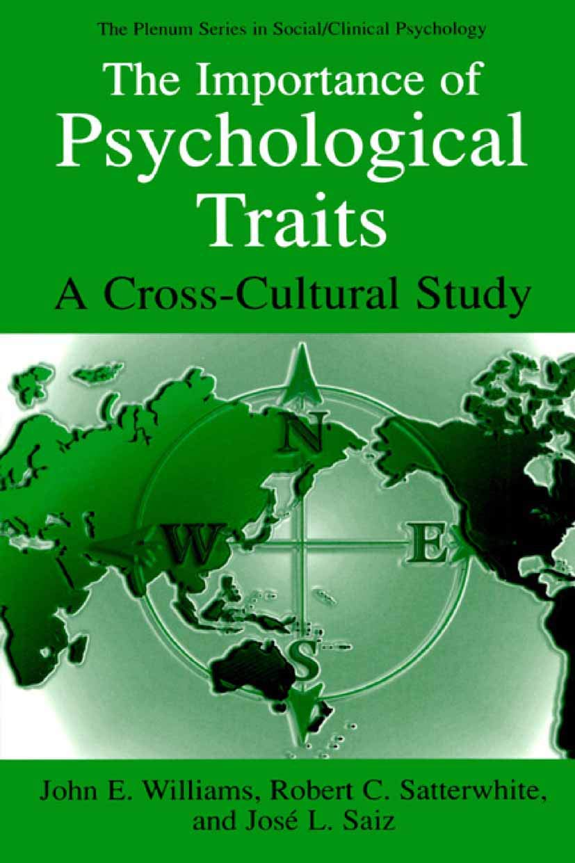 The Importance Of Psychological Traits: A Crosscultural Study (The Springer Series In Social Clinical Psychology)
