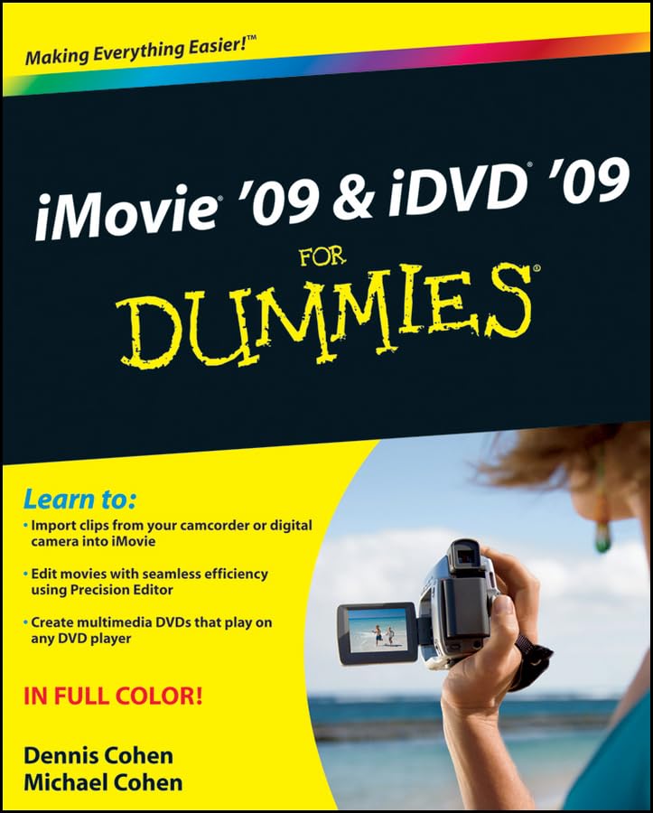 iMovie '09 & iDVD '09 For Dummies,Used
