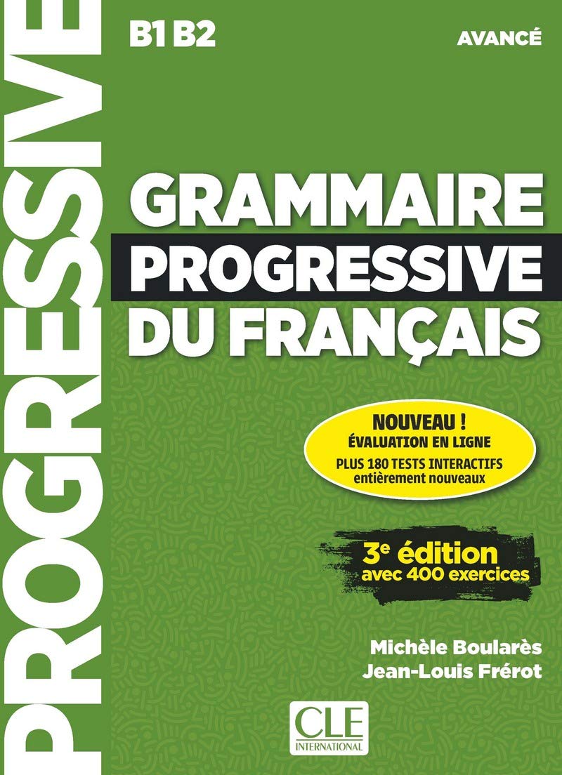 Grammaire progressive du fran?ais niveau avanc? + appli + CD 3?me ?dition (French Edition),Used