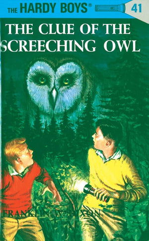 The Clue Of The Screeching Owl (Hardy Boys, Book 41)-used